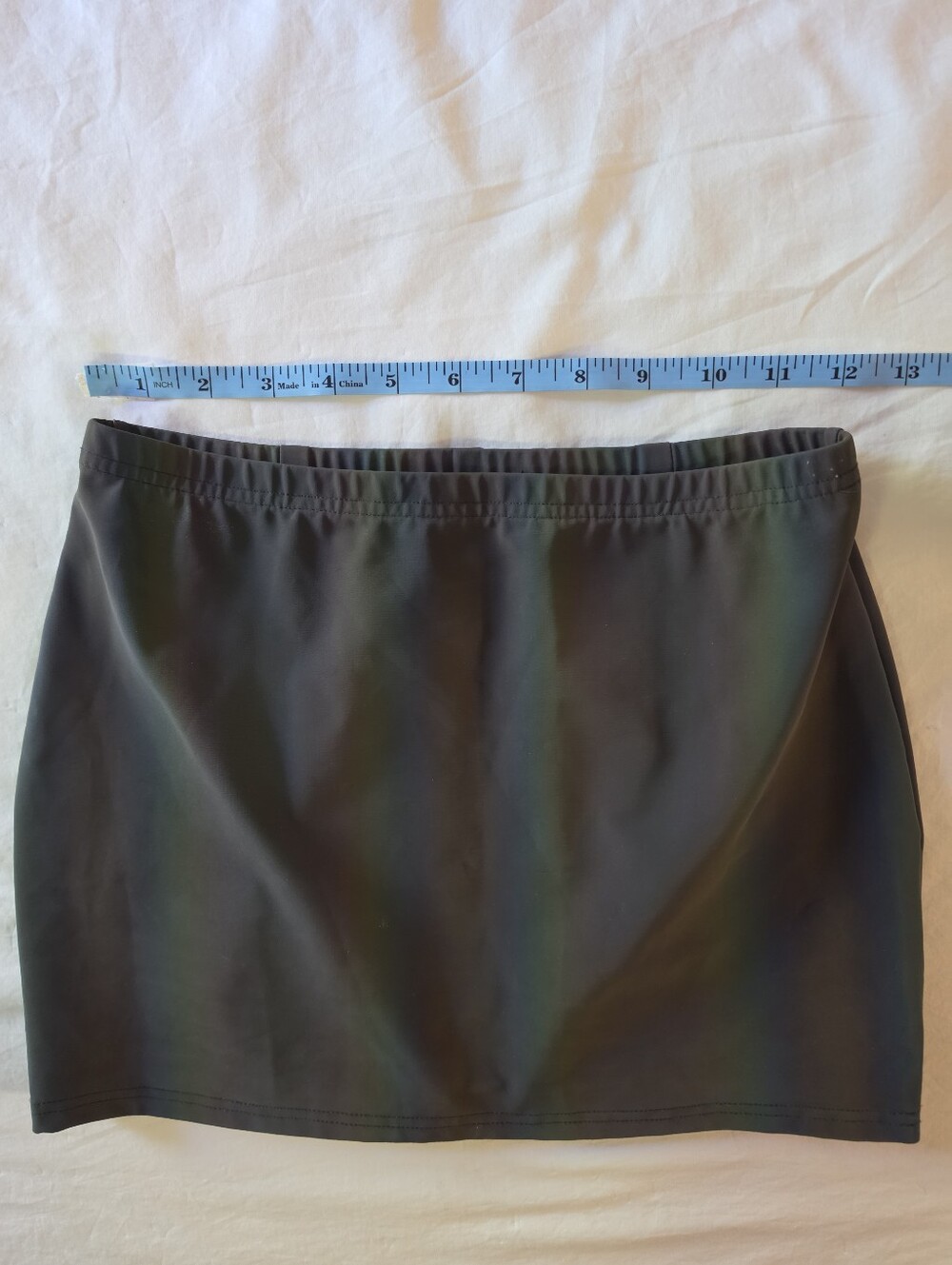 Club Exx Dolls Kill Rainbow Reflective Mini Skirt S Oil Slick Iridescent Rave - Picture 4 of 8